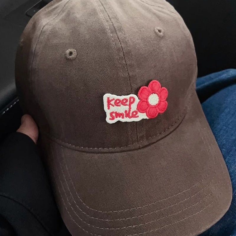 Women's Embroidered Motivational Baseball Cap Bowlift