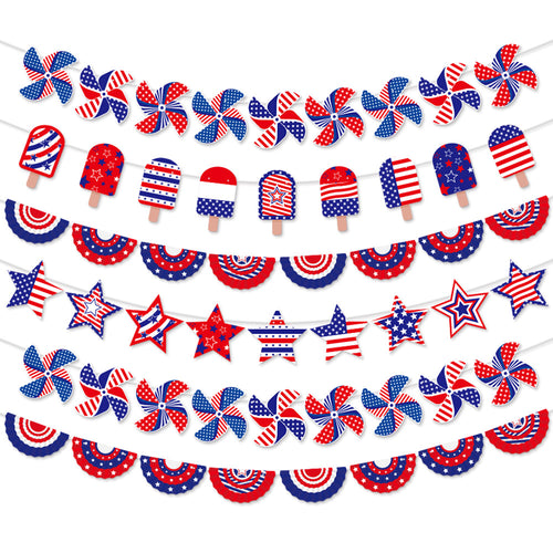 Unisex nan multi-layered fan garland made of paper for party and window decoration Bowlift
