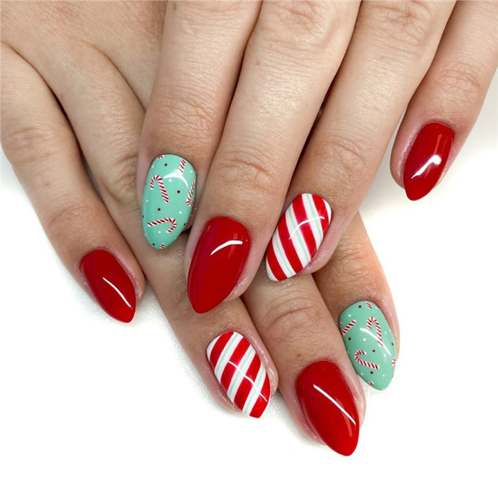 Festive Holiday Nail Art Bowlift