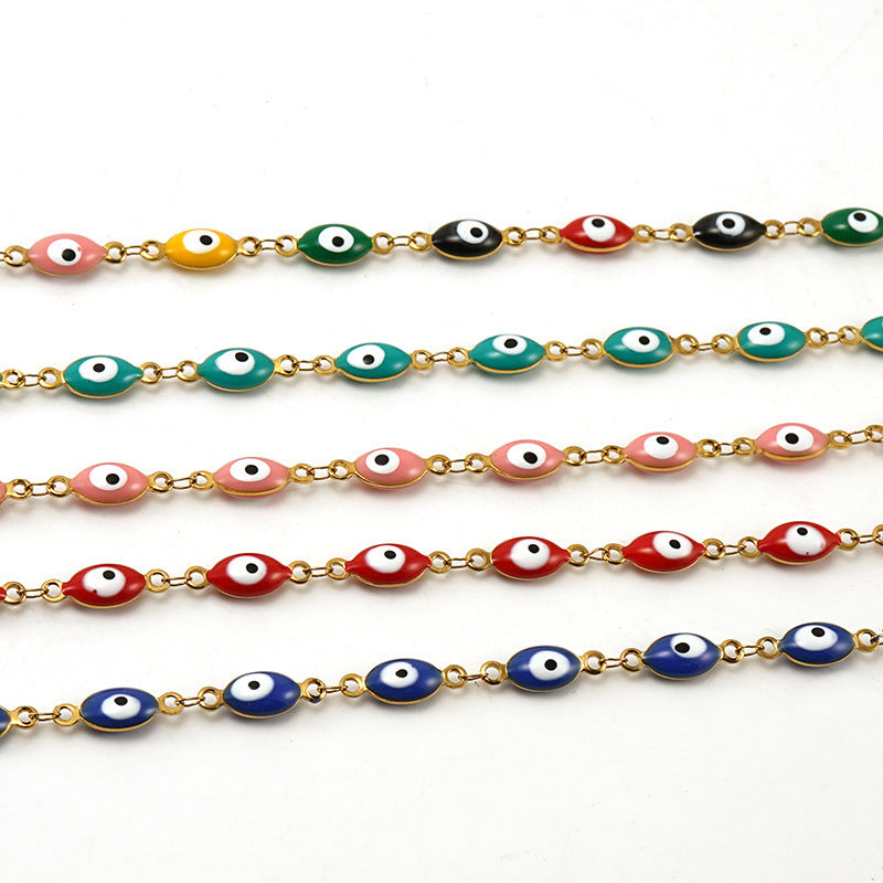 Colorful Evil Eye Bracelet Bowlift
