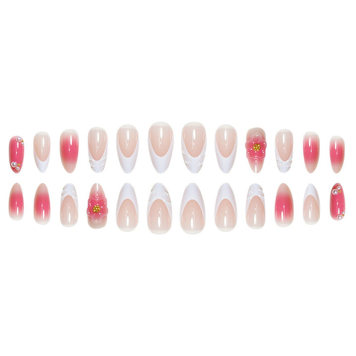Decorative Long Stiletto Nail Extensions Bowlift