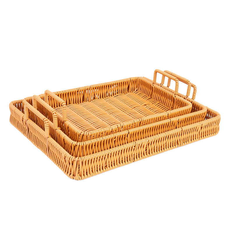 Handwoven Serving Tray Bowlift
