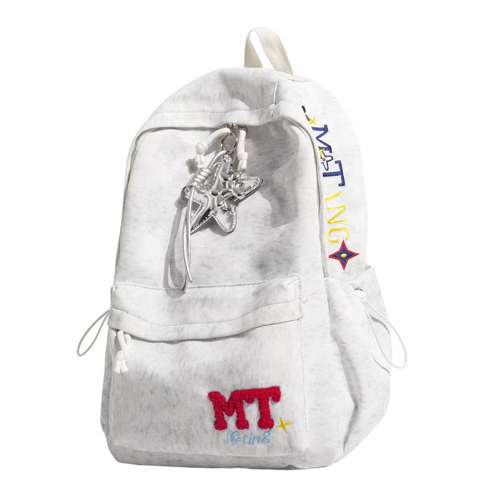 Casual Embroidered Daypack Bowlift