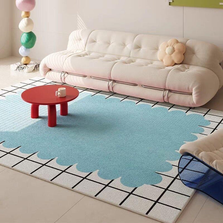 Decorative Floral Pattern Area Rug