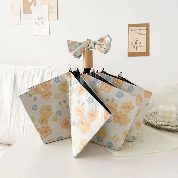 Women's Foldable Shopping Bag with Playful Design Bowlift