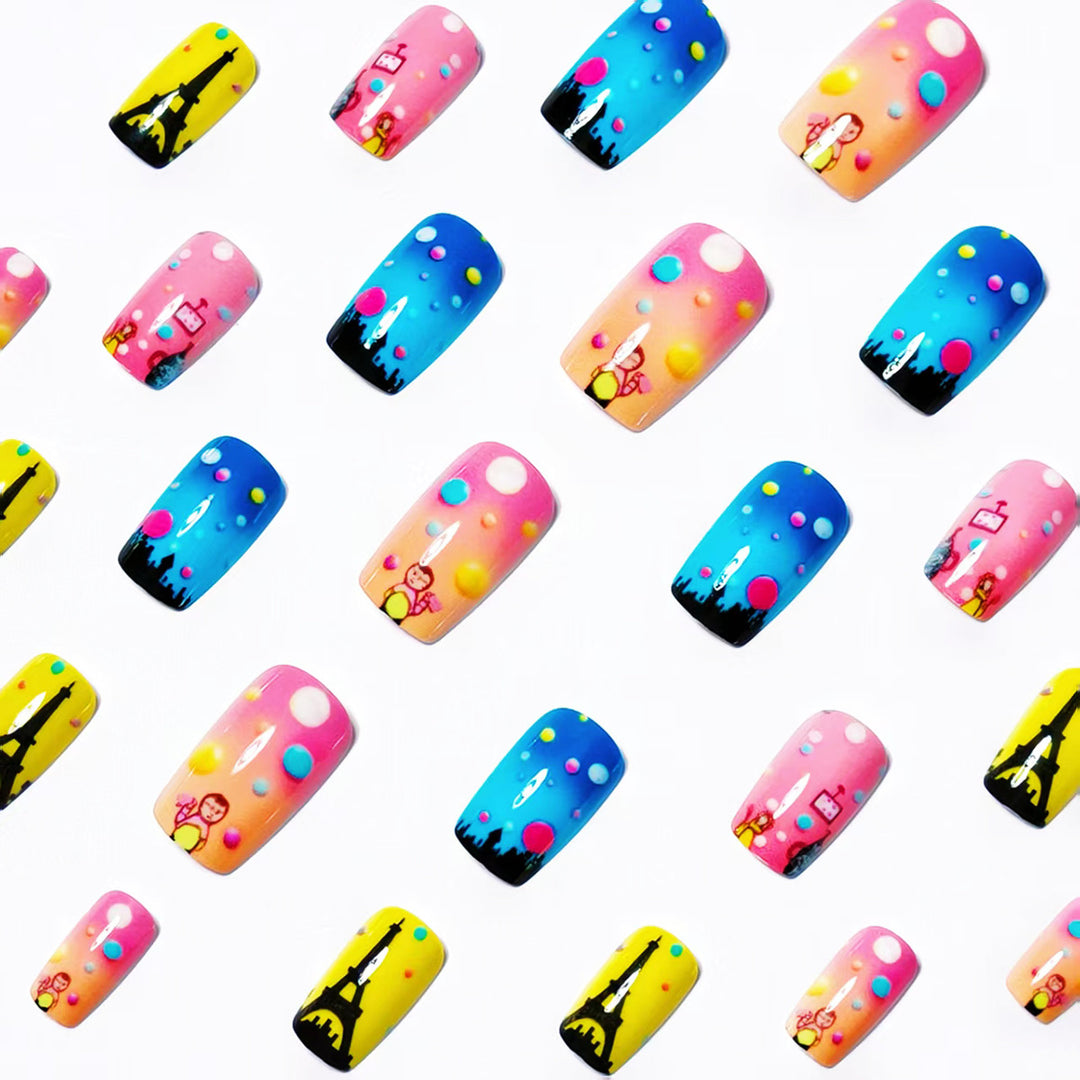 Artistic Scenic Nail Art Bowlift