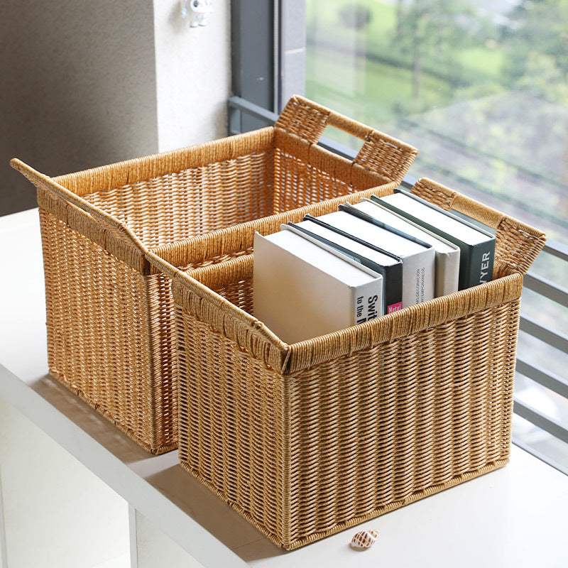 Unisex Versatile Storage Basket with Practical Handling Bowlift