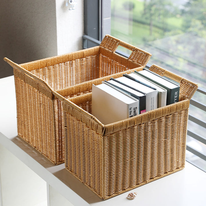 Unisex Versatile Storage Basket with Practical Handling Bowlift