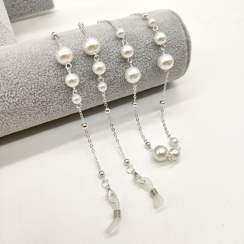 Elegant Pearl Bead Necklace Bowlift