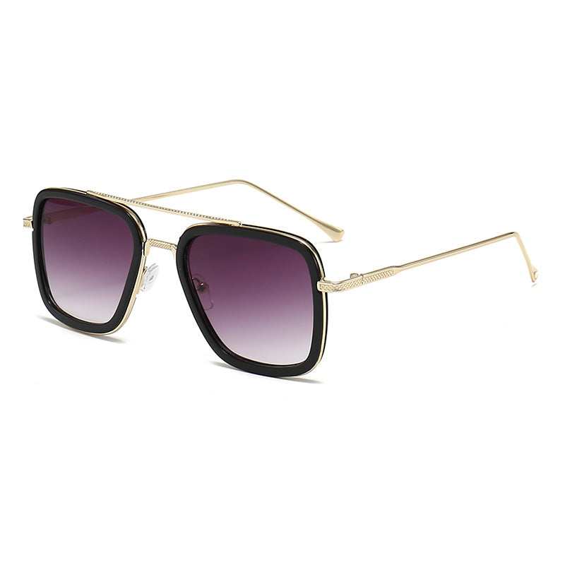 Women's stylish square sunglasses with metallic details Bowlift