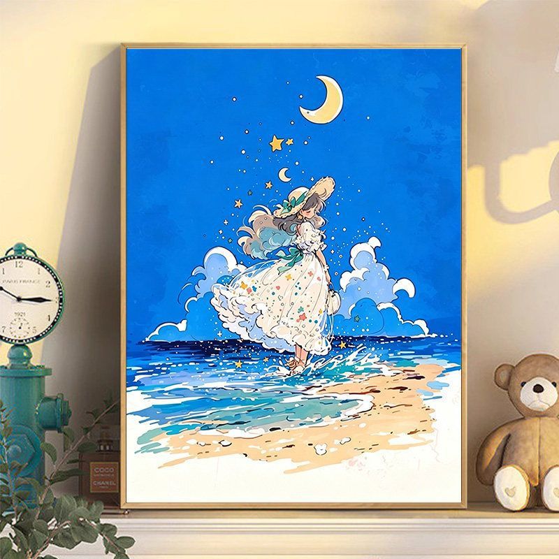 Celestial Fantasy Illustration Wall Art Bowlift