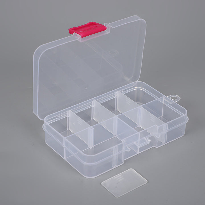 Multi-Purpose Transparent Compartment Storage Case Bowlift