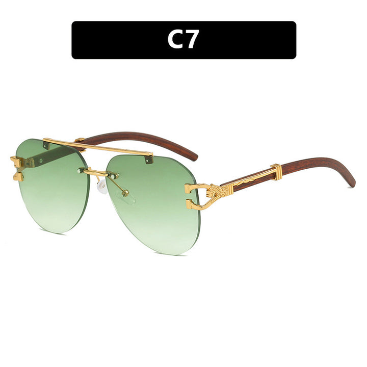 Women's sunglasses with elegant design and wooden accents Bowlift