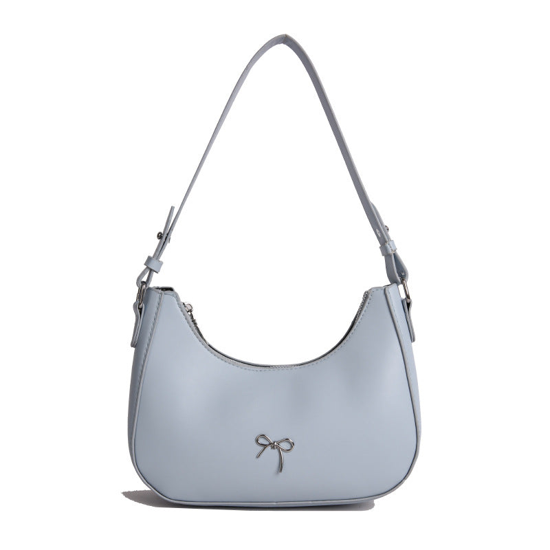Stylish Bow Detail Shoulder Bag Bowlift