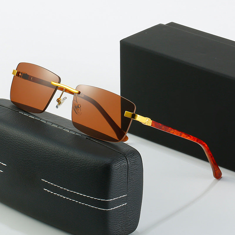 Ladies fashionable rectangular corrective glasses Bowlift