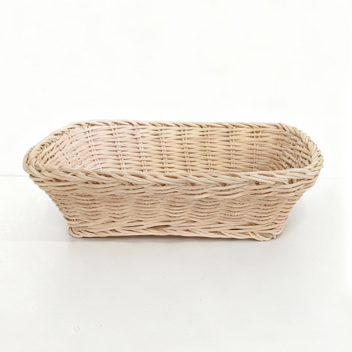 Natural Woven Storage Basket Bowlift