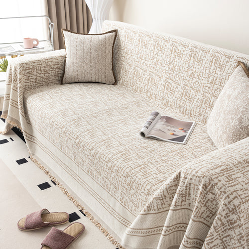 Textured Sofa Throw Blanket