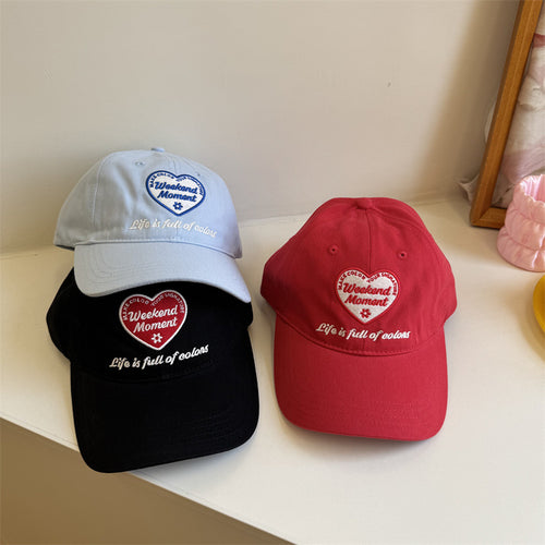 Women's Casual Embroidered Relaxed Baseball Cap Bowlift