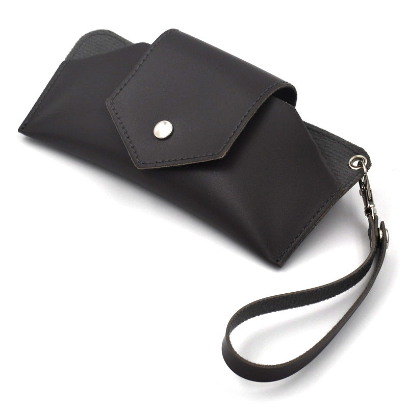 Stylish Leather Eyeglass Case Bowlift