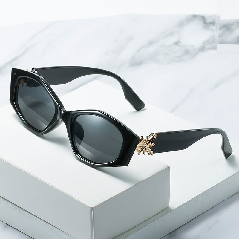 Statement Hexagonal Frame Sunglasses Bowlift 1787812354