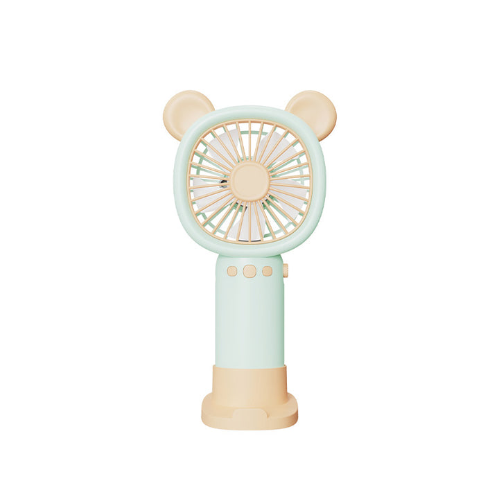 Ladies Portable Hand Fan Bowlift