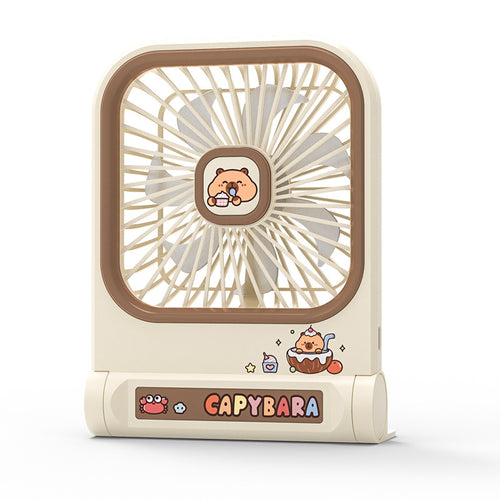 Women's portable mini handheld fan with creative animal design Bowlift