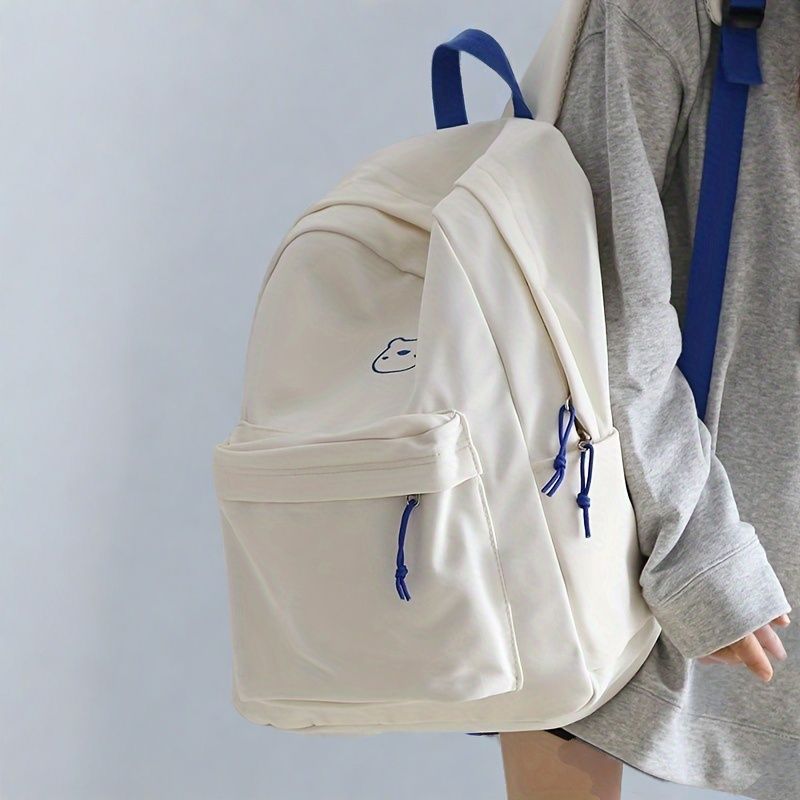 Casual Drawstring Closure Backpack Bowlift
