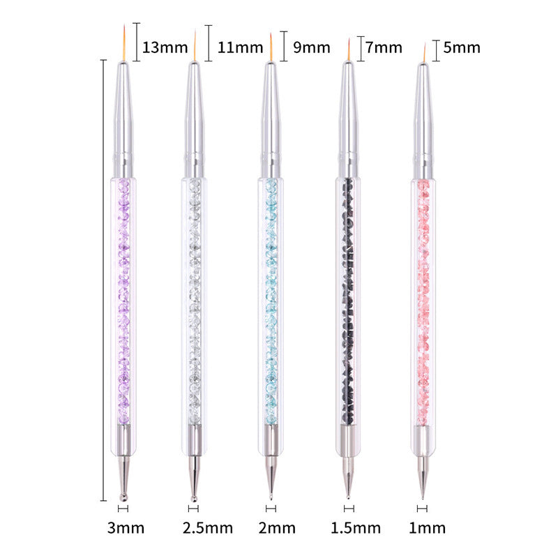 Nail Art Detail Brush Set Bowlift