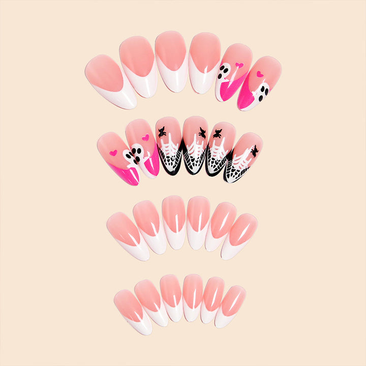 Halloween Design Artificial Nail Set Bowlift