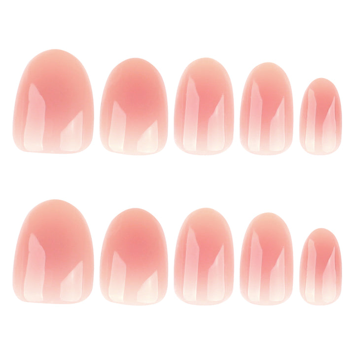 Artistic gel nails with elegant high-gloss finish Bowlift