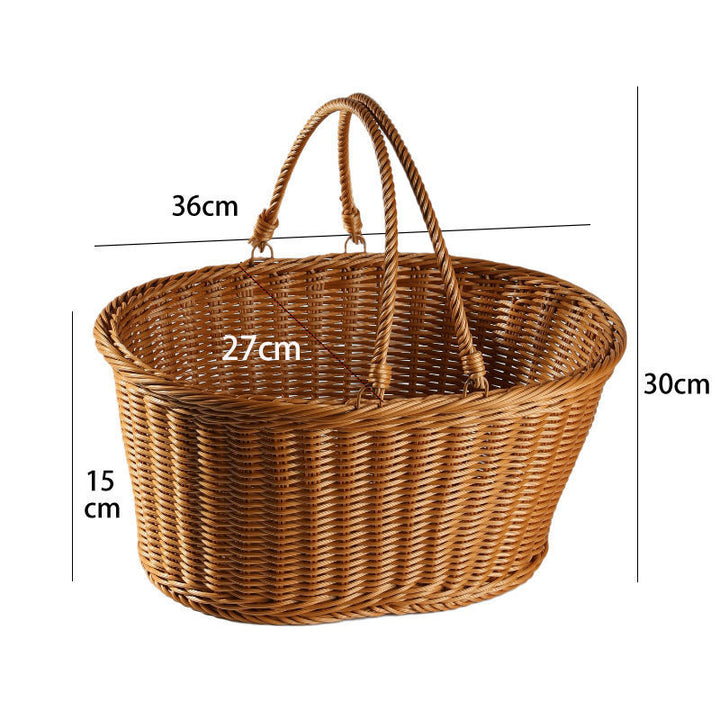 Woven Storage Basket Bowlift