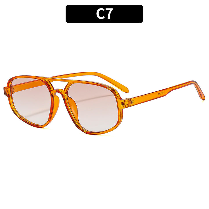 Modern Geometric Oversized Sunglasses