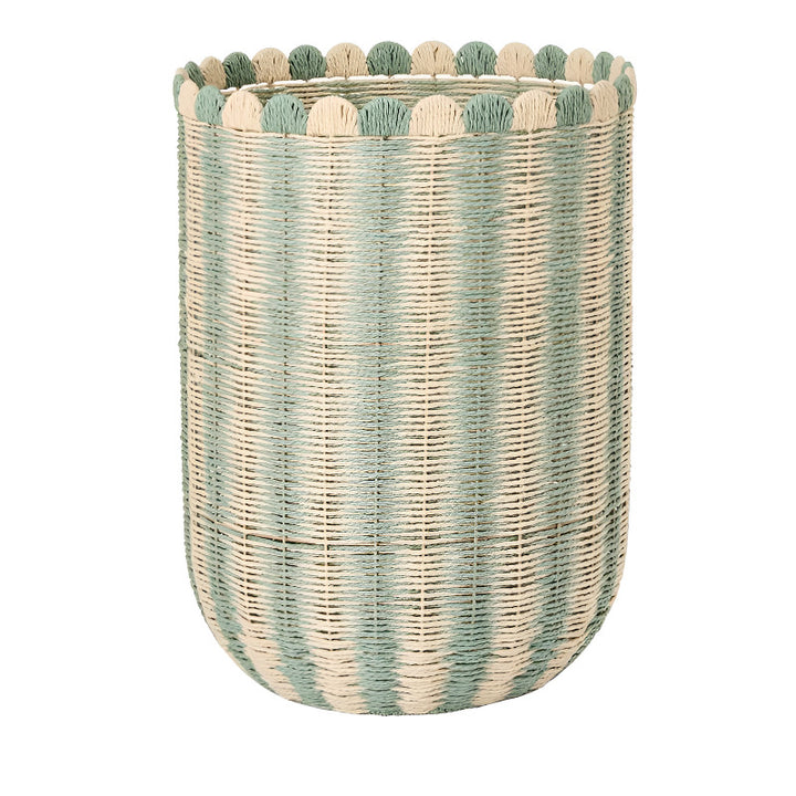 Decorative Woven Floor Basket Bowlift