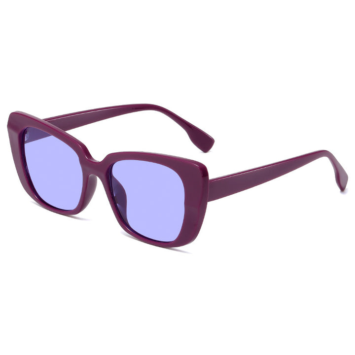 Ladies fashionable square sunglasses with comfortable wearing sensation Bowlift