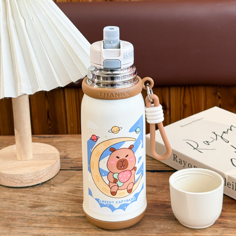 Women Insulated Drinking Bottle with Animal Motif Bowlift 1781628587