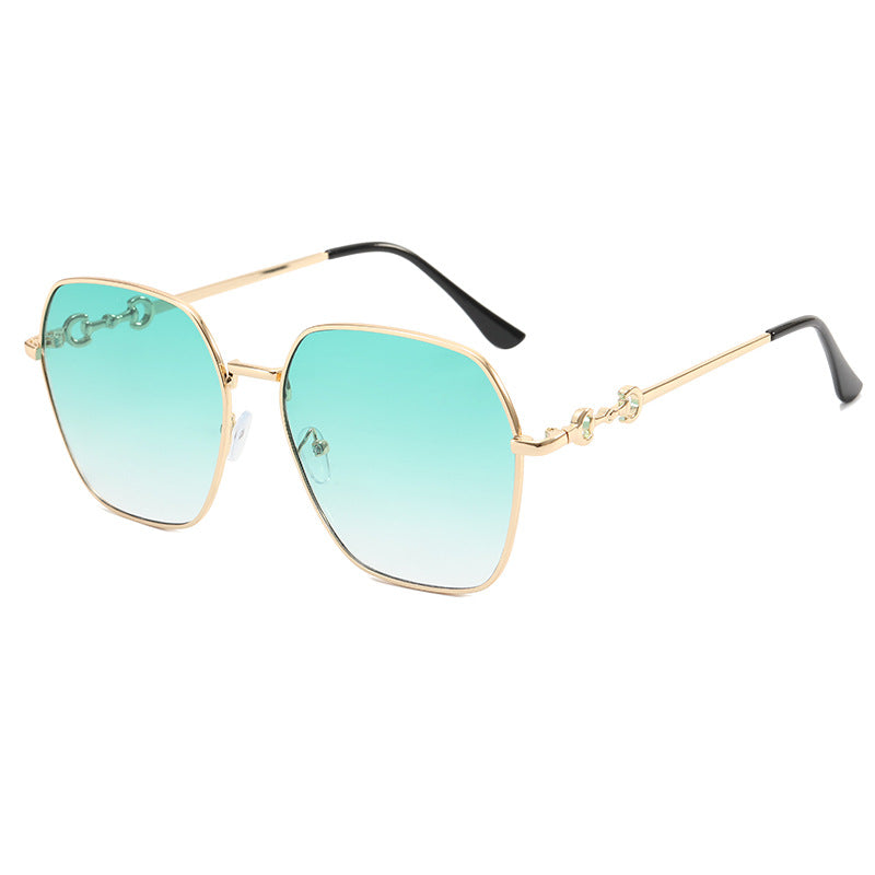 Women's geometric oversized sunglasses Bowlift