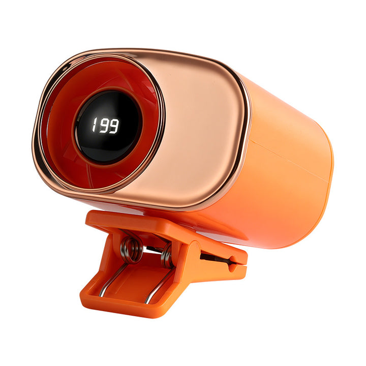 Women's compact USB air circulator with digital display Bowlift