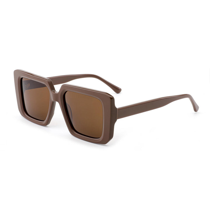 Women's oversized sunglasses with unique square frame Bowlift