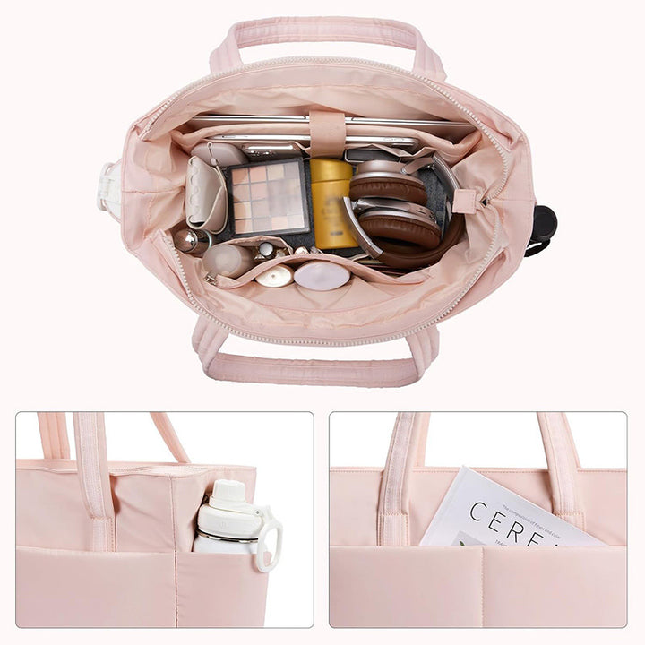 Multifunctional tote bag with organizer pockets Bowlift