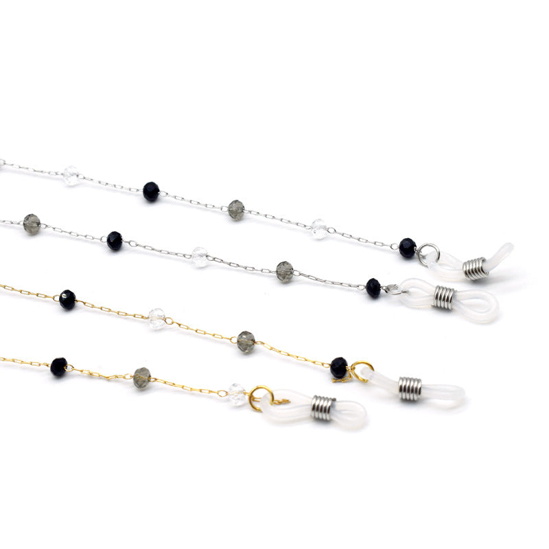 Elegant Beaded Eyewear Chain Bowlift