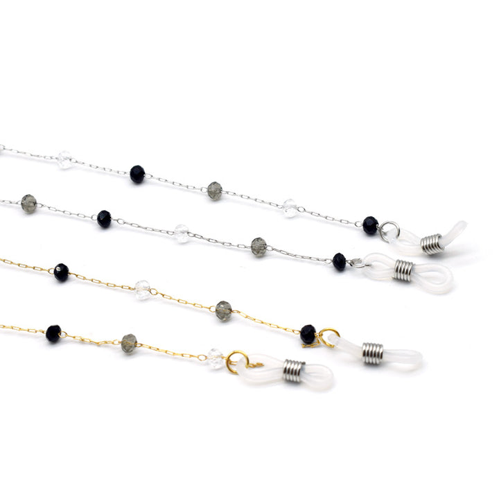 Elegant Beaded Eyewear Chain Bowlift
