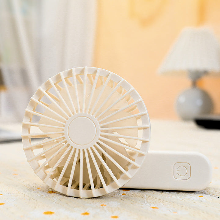 Women's Portable Hand Fan with Ergonomic Design and USB Charging Function Bowlift