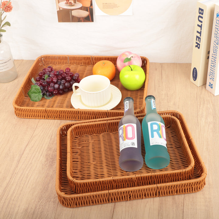 Decorative Handcrafted Serving Tray Bowlift