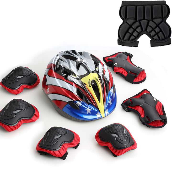 Children's Multi-Protection Sports Safety Gear Set Bowlift