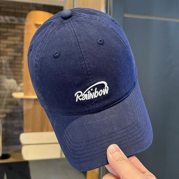 Unisex Embroidered Cotton Baseball Cap Bowlift