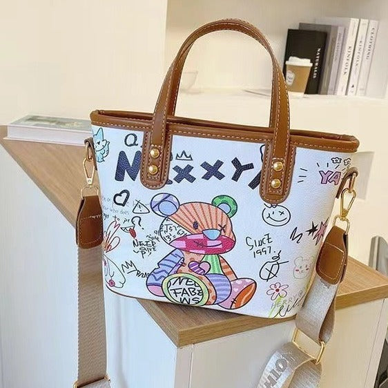 Creative Handbag in Colorful Art Style Bowlift