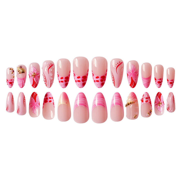Decorative Stiletto Nail Art Extensions Bowlift