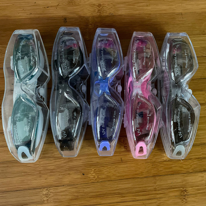 UV-Resistant Anti-Fog Swim Goggles Bowlift