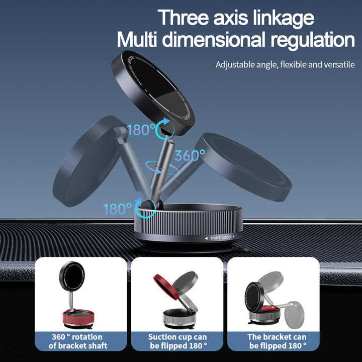 Unisex smartphone stand with flexible swing arm and precise focusing Bowlift