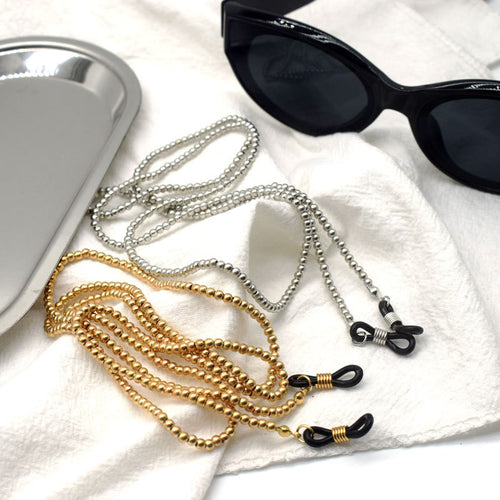Decorative Metal Bead Eyewear Chain Bowlift